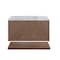 James Martin Vanities Marcello 36in Single Vanity, Chestnut w/ 3 CM Carrara Marble Top D200-V36-CSN-3CAR - alternate 1